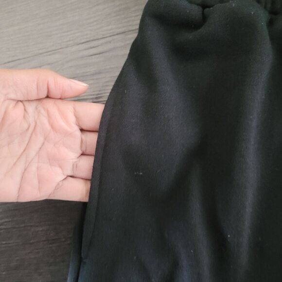For Love And Lemons Black Jogger Sweatpants Size Small Athleisure Grunge - Picture 8 of 11
